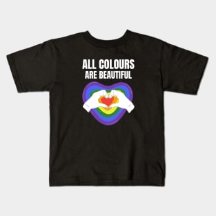 All colours are beautiful Kids T-Shirt